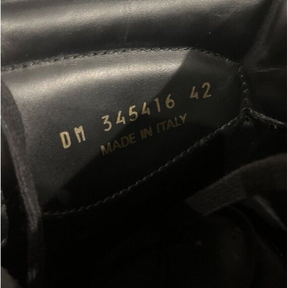 Saint Laurent Court Classic SL10H | YSL 42 | US 10| Black/Red | Preloved - Picture 12 of 13